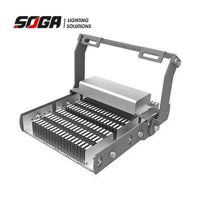 High Uniformity LED High Mast Light Floodlight 360W Rotatable LED Bars