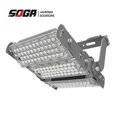High Uniformity LED High Mast Light Floodlight 360W Rotatable LED Bars