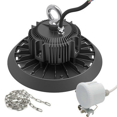 Unique UFO LED High Bay 120 Degree Beam Angle Air Convection Heatsink Design